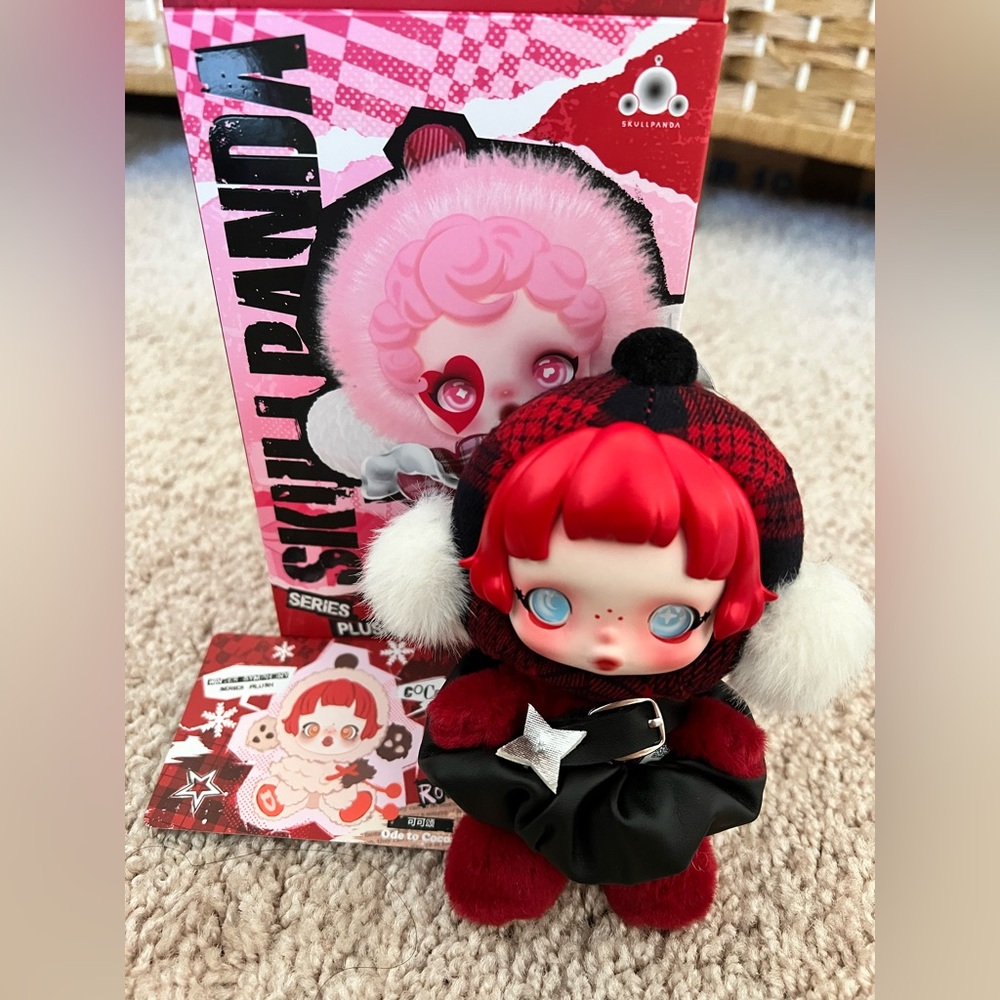 Skullpanda Rock On Doll